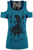 Cold Shoulder Shirt, Alice im Wunderland, T-Shirt