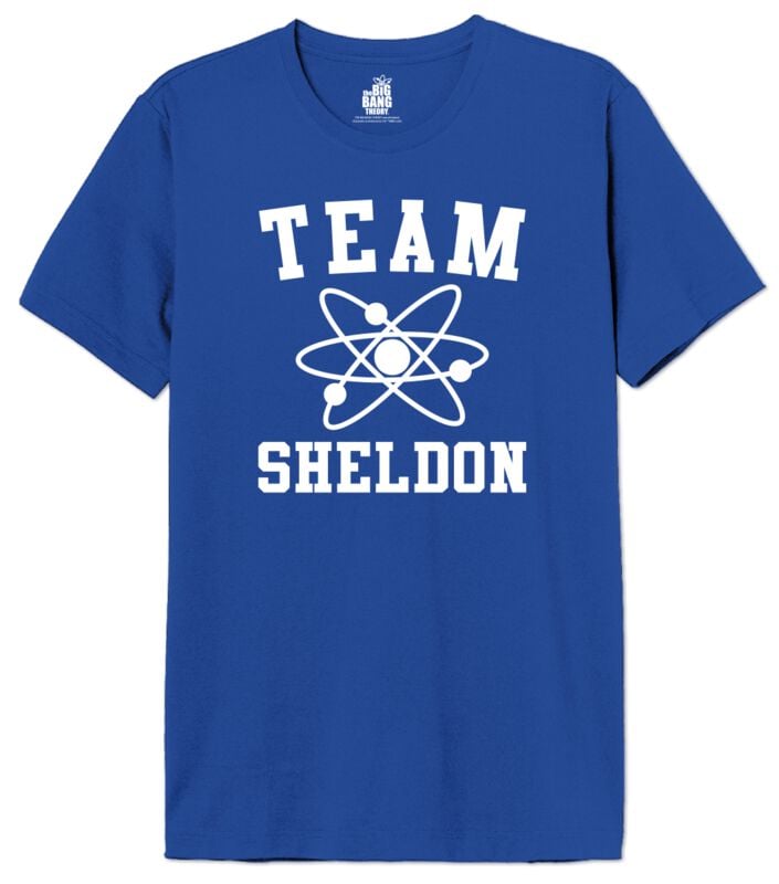 3664794801174 - Team Sheldon T-Shirt blau in L