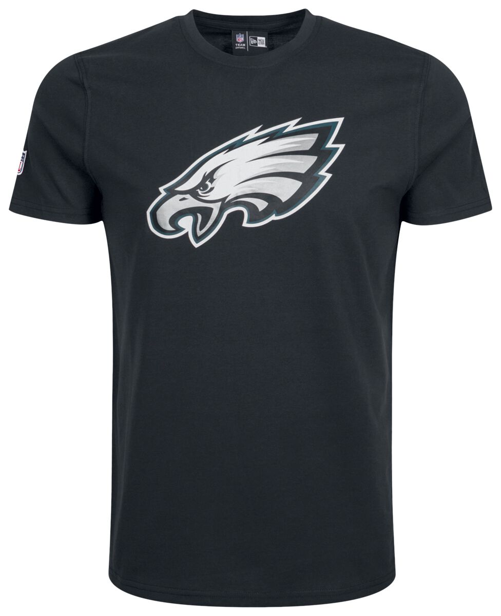 New Era - NFL T-Shirt - Philadelphia Eagles - S bis L - für Männer - Größe S - schwarz
