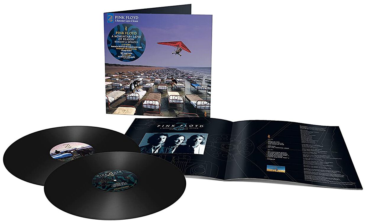 Image of Pink Floyd A momentary lapse of reason 2-LP schwarz