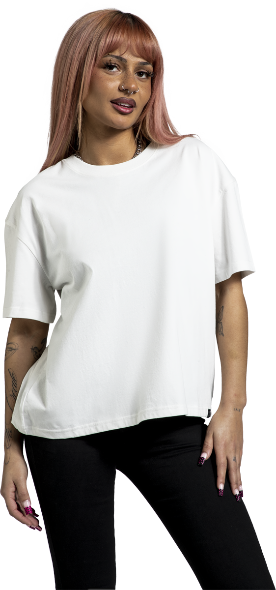 Thumbnail - RED by EMP Basic T-Shirt weiß in M