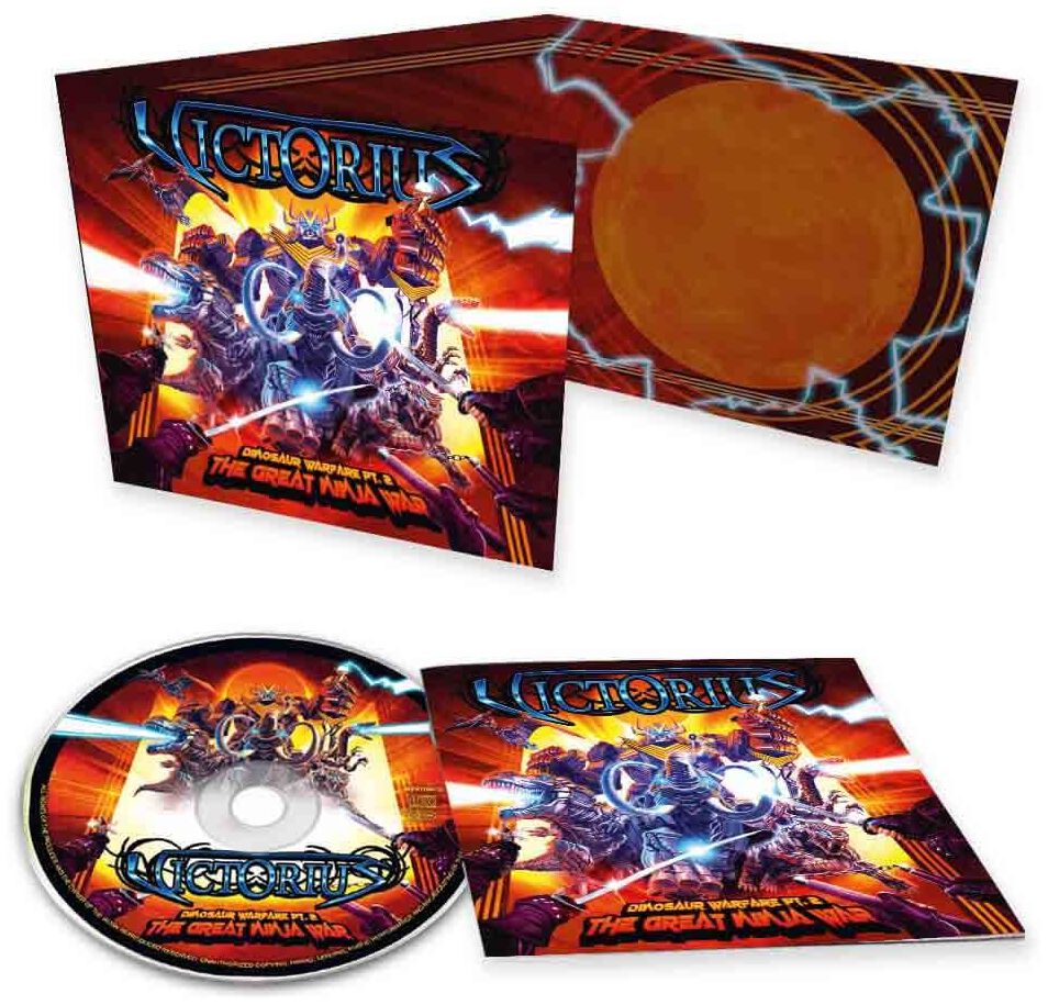 Victorius Dinosaur warfare Pt.2 - The great ninja war CD multicolor