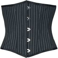 Corset with Stripes, Gothicana by EMP, Korsage