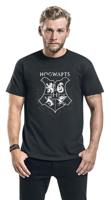 Filme & Serien Große Größen Hogwarts Grey Area | Harry Potter T-Shirt