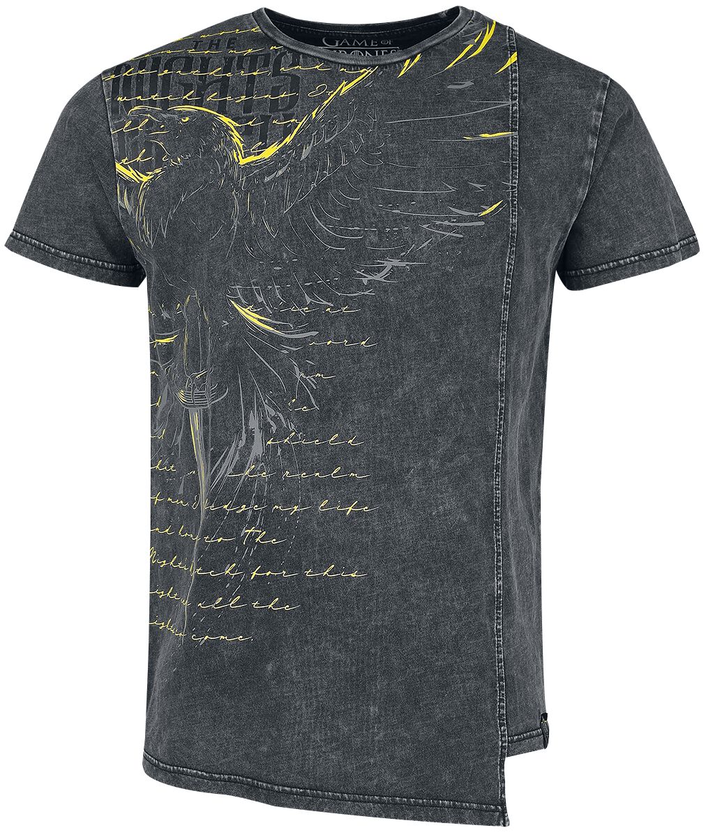 Game Of Thrones Night`s Watch T-Shirt anthrazit in S