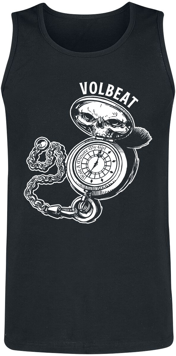 Levně Volbeat Wait A Minute My Girl Tank top černá