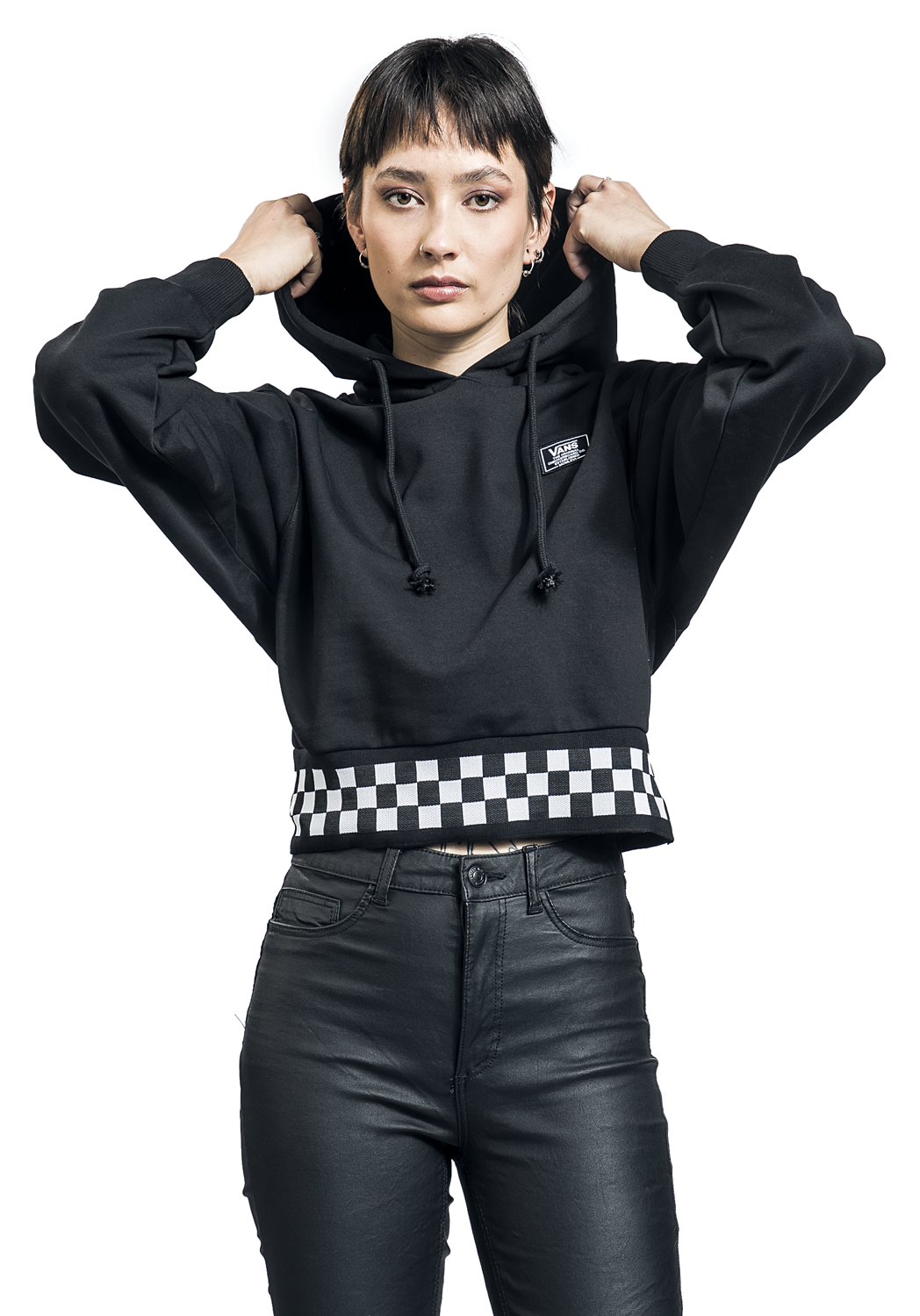 Vans Boom Boom 66 Hoodie Kapuzenpullover schwarz