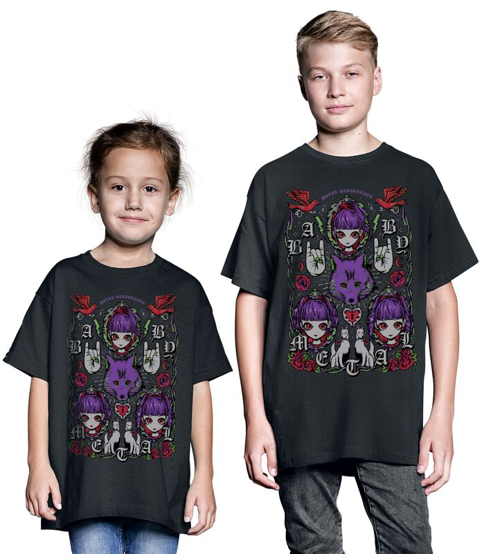 Kinder Teens (Gr. 140-176) Kids - Watch Fox | Babymetal T-Shirt
