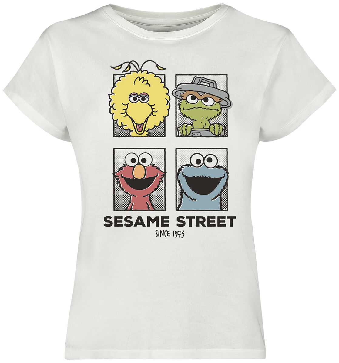 Friends T-Shirt altweiß von Sesamstraße