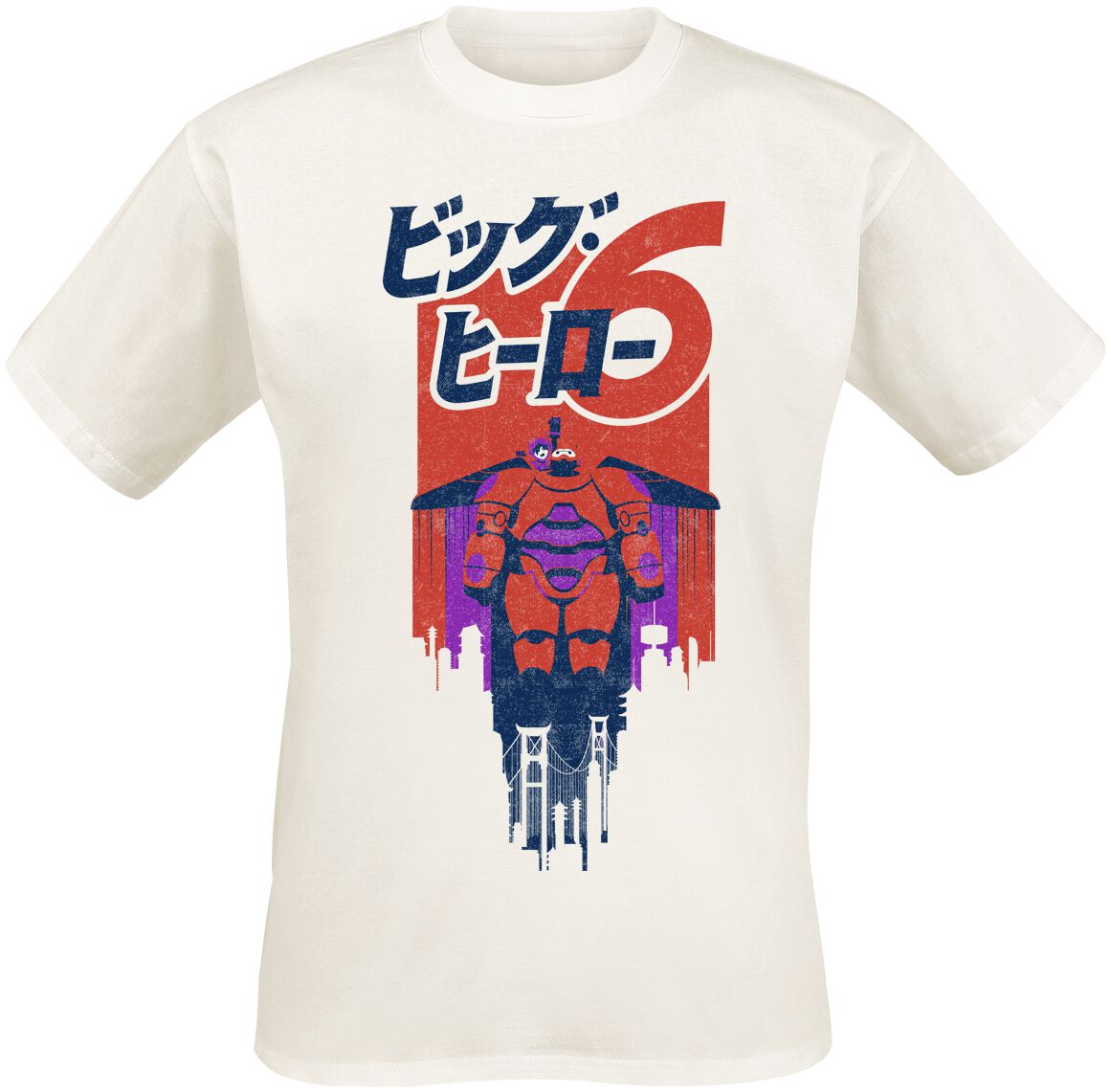 Baymax Big Hero 6 T-Shirt multicolor Baymax Big Hero 6 T-Shirt multicolor