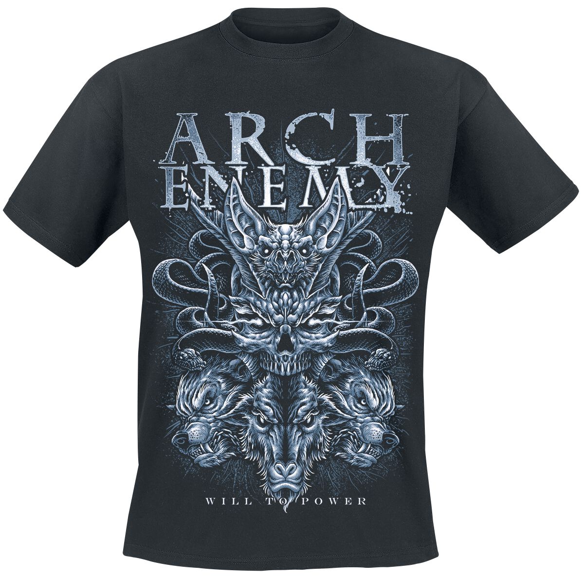 Image of Arch Enemy Bat T-Shirt schwarz