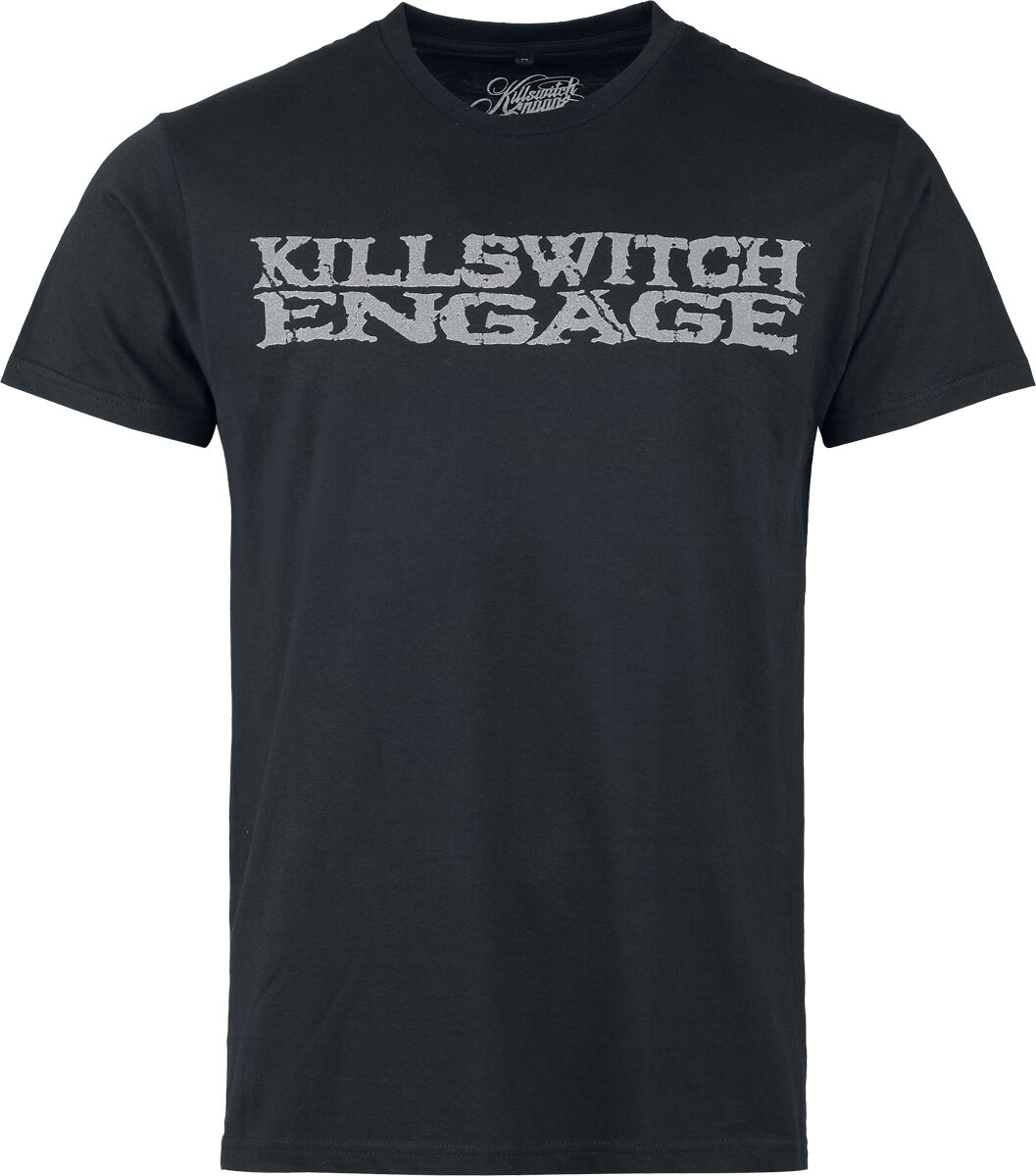 Killswitch Engage T-shirt - Cracked Logo - S tot 4XL - voor Mannen - zwart