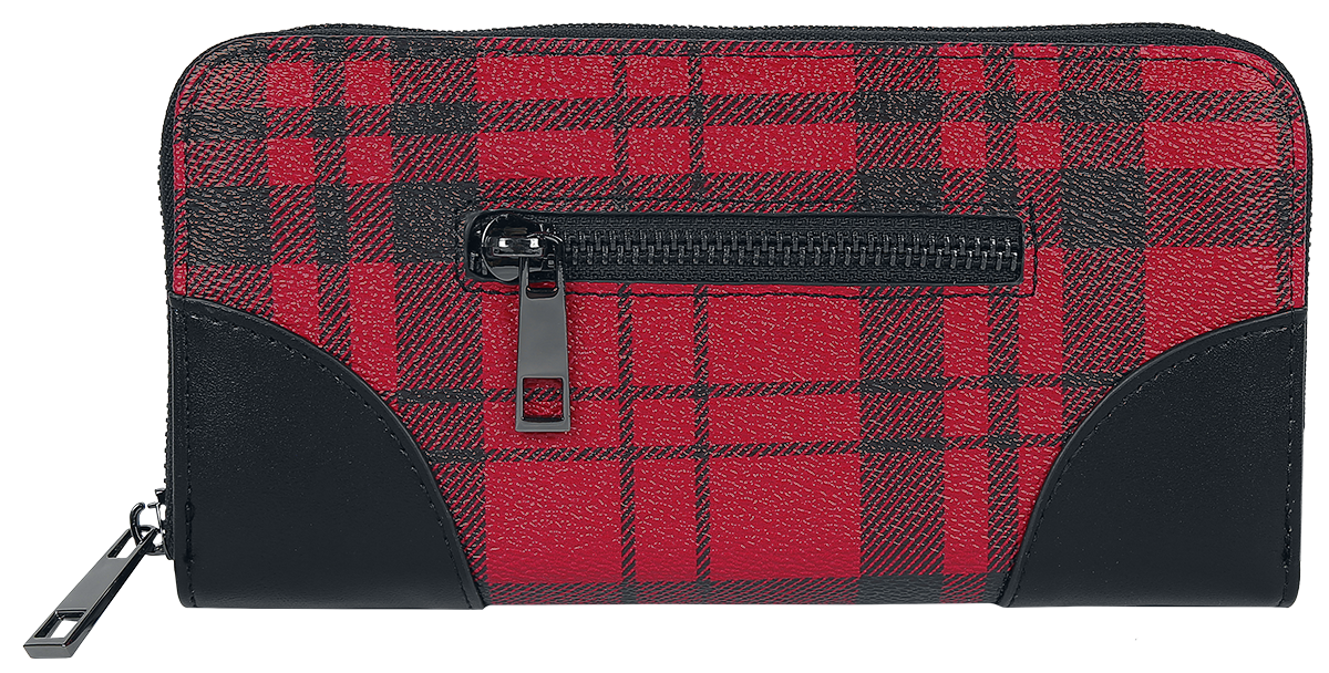 Banned Retro Lady Prim Geldbörse schwarz rot