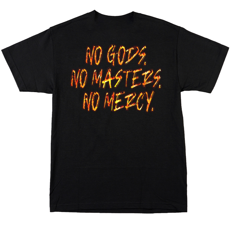 4068143462013 - No Gods No Masters No Mercy T-Shirt schwarz in M
