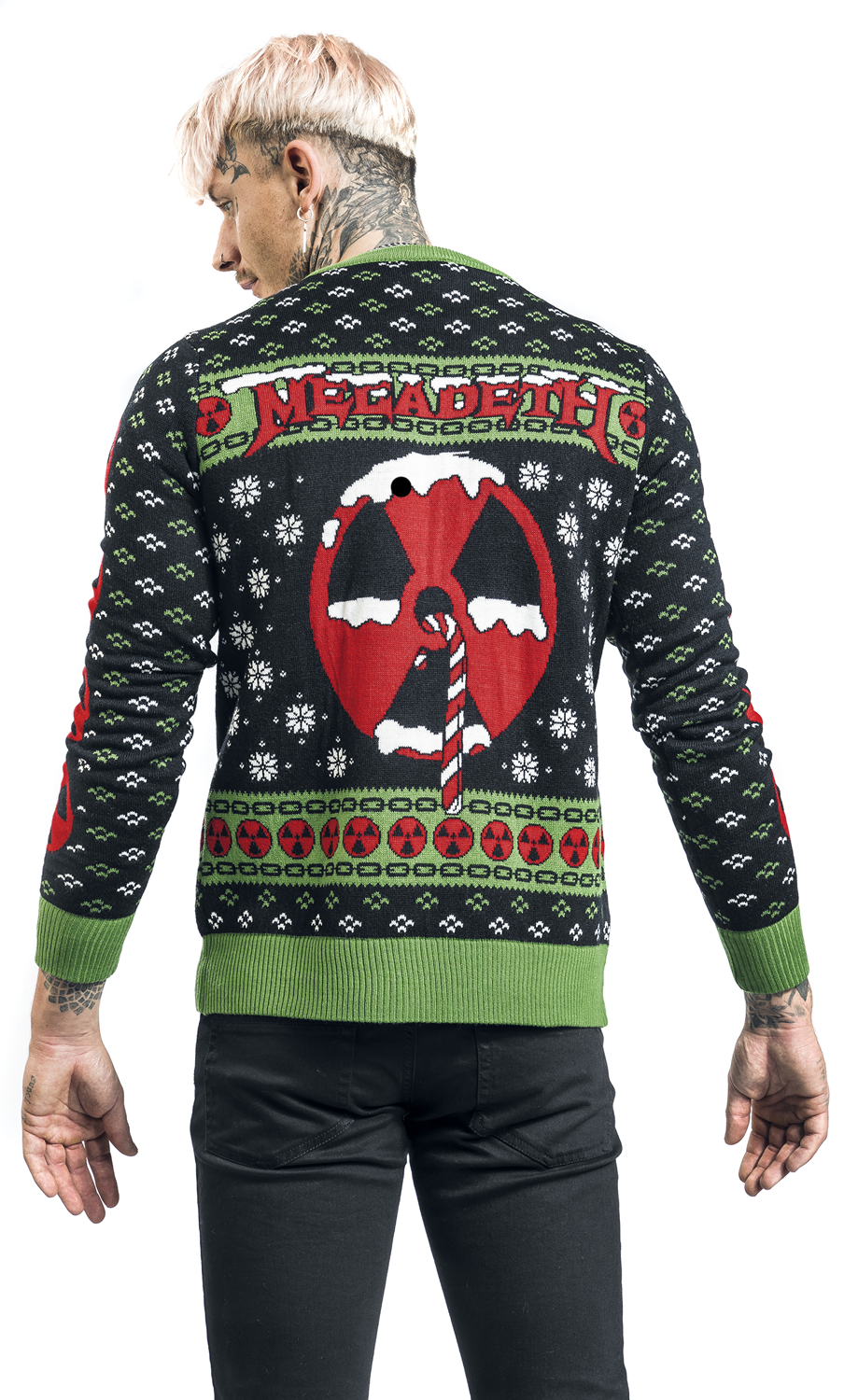 Megadeth Holiday Sweater Weihnachtspullover multicolor