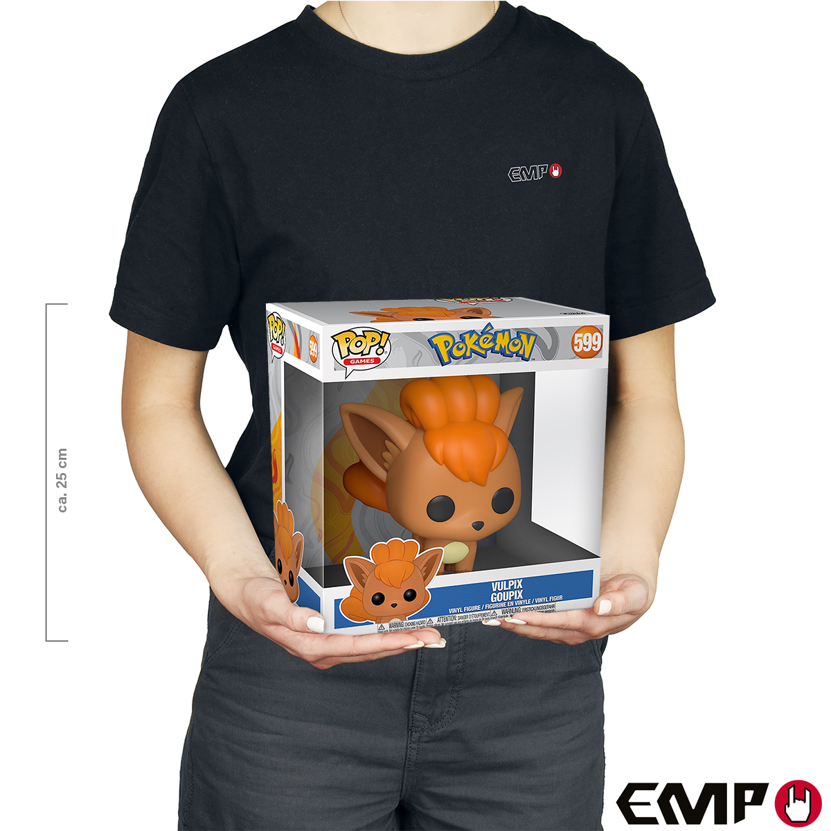 Pokémon - Vulpix - Goupix (Jumbo Pop!) Vinyl Figur 599 - Funko Pop! Figur - Funko Shop Deutschland