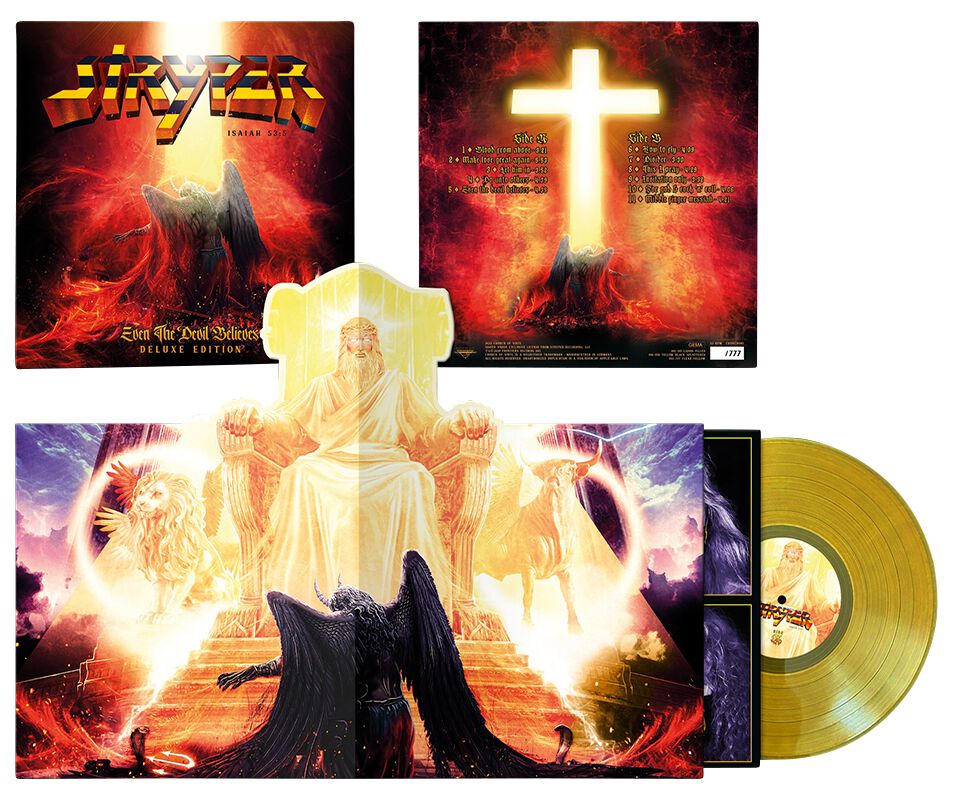 Stryper Even the devil believes LP multicolor
