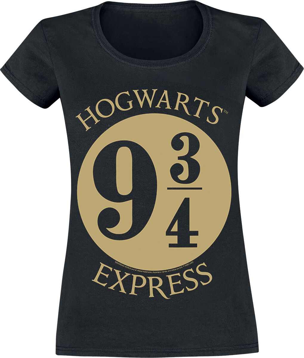 Harry Potter Platform 9 3/4 T-Shirt black