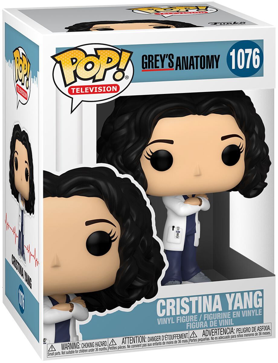 Grey's Anatomy Cristina Yang Vinyl Figure 1076 Funko Pop! multicolor