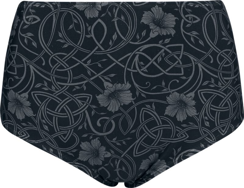 Slip Bikini Di Black Premium By Emp - Rooted In Reverence High Waist Bikini-Slip - S A Xxl - Donna - Nero