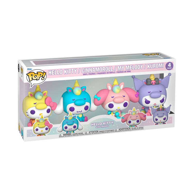 Hello Kitty - Sanrio - Hello Kitty (Pop! 4-Pack) Vinyl Figur - Funko Pop! - Funko Shop Europe