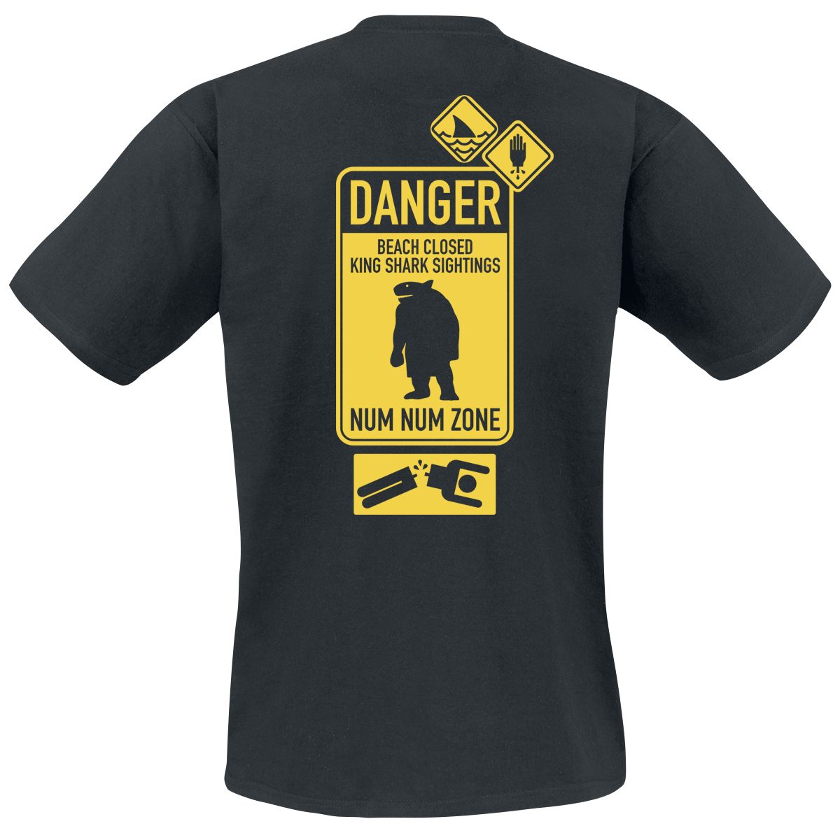 Suicide Squad - DC Comics T-Shirt - King Shark - S bis XL - für Männer - Größe M - schwarz  - EMP exklusives Merchandise!