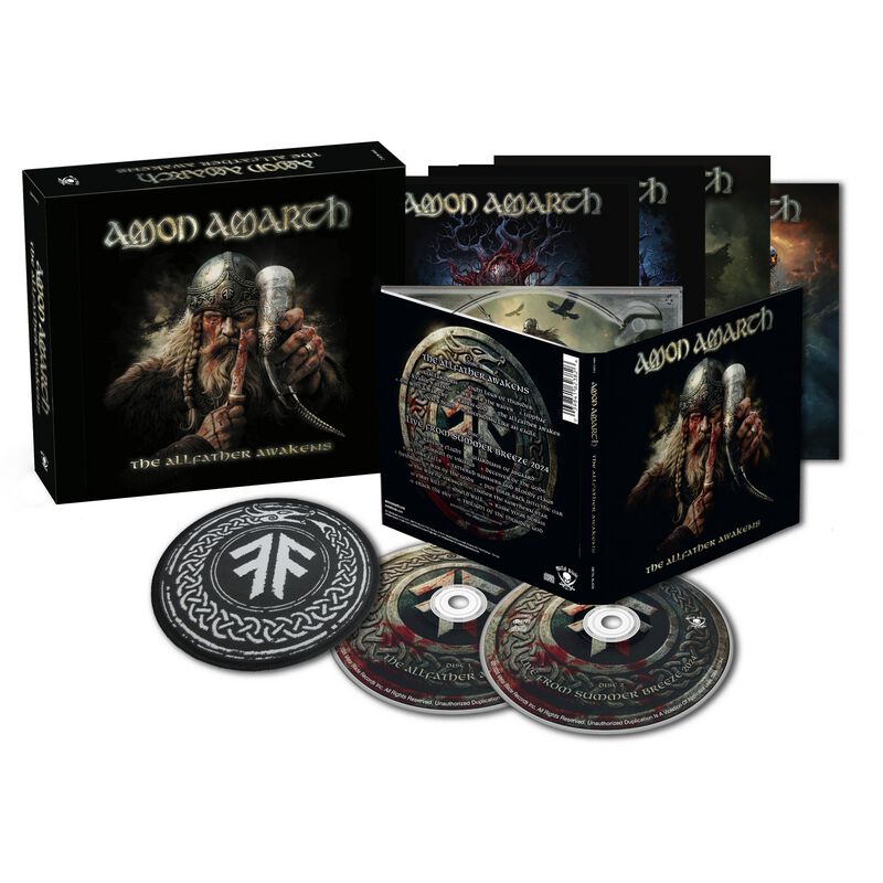The Allfather Awakens von Amon Amarth - 2-CD (Boxset, Deluxe Edition)