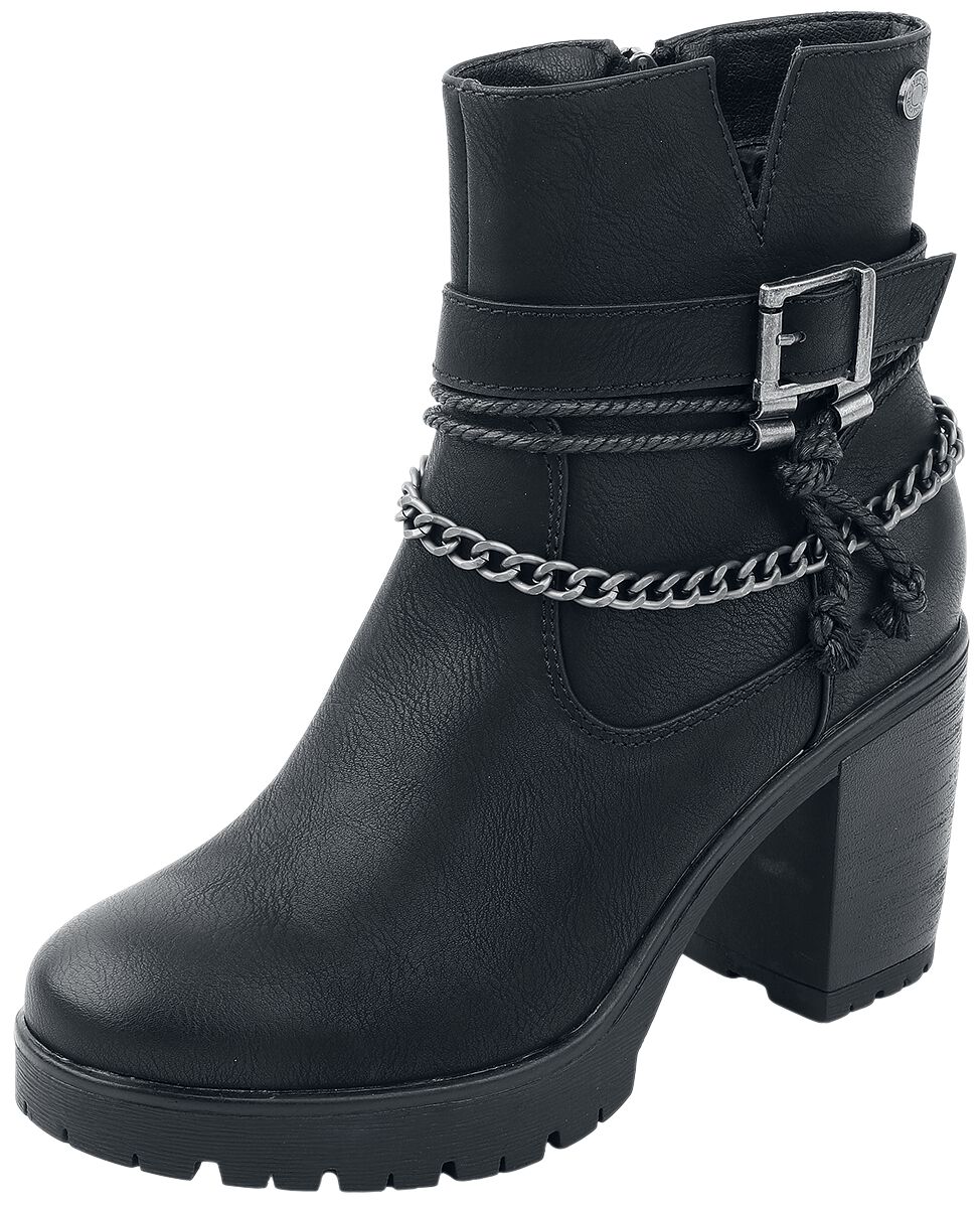 Refresh - Gothic High Heel - Stiefel - EU37 - für Damen - Größe EU37 - schwarz