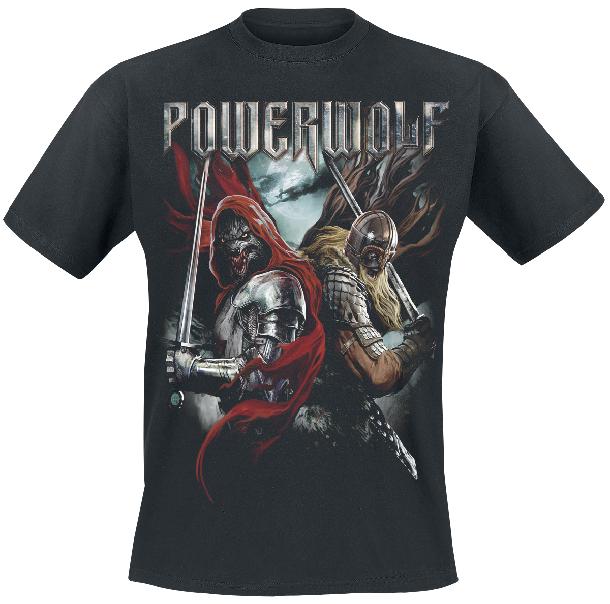 Powerwolf - Nightside of Siberia - T-Shirt - schwarz - EMP Exklusiv!
