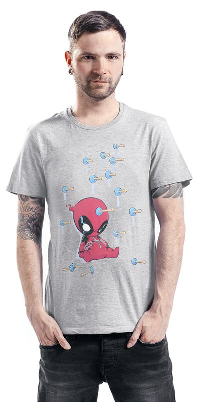 Männer Bekleidung Headshot  | Deadpool T-Shirt