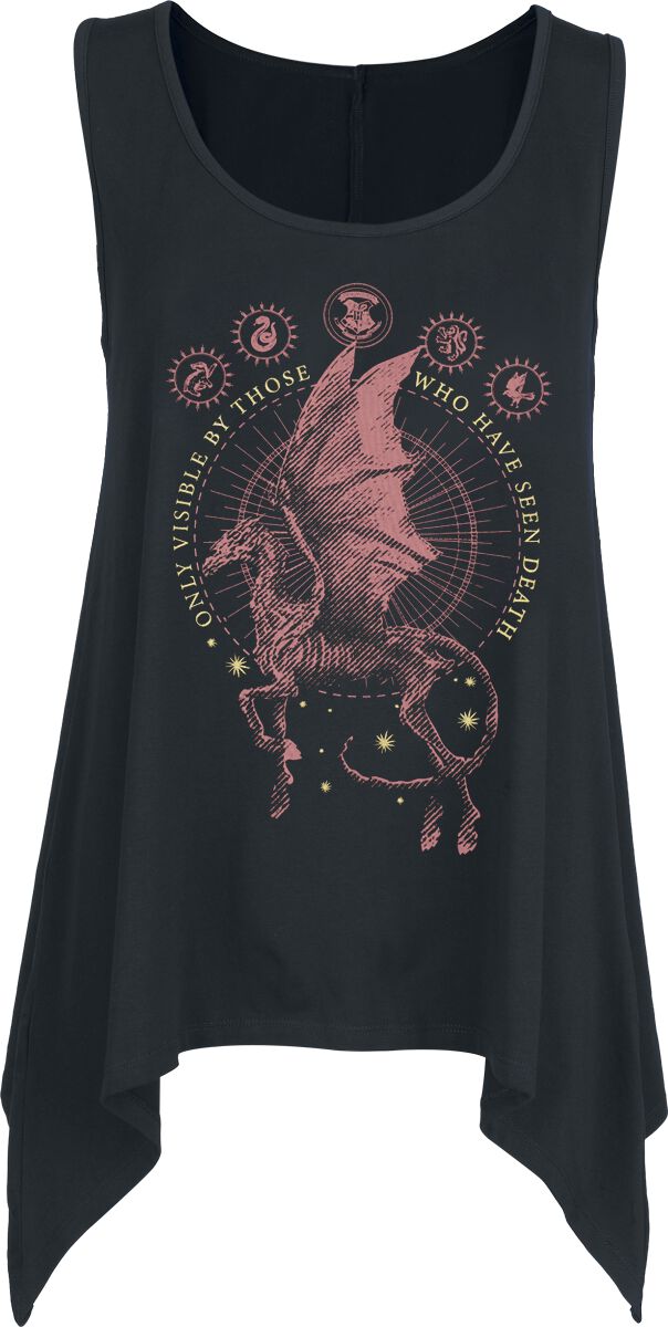 Harry Potter Top - Thestral - S bis 3XL - für Damen - Größe XL - schwarz  - EMP exklusives Merchandise!
