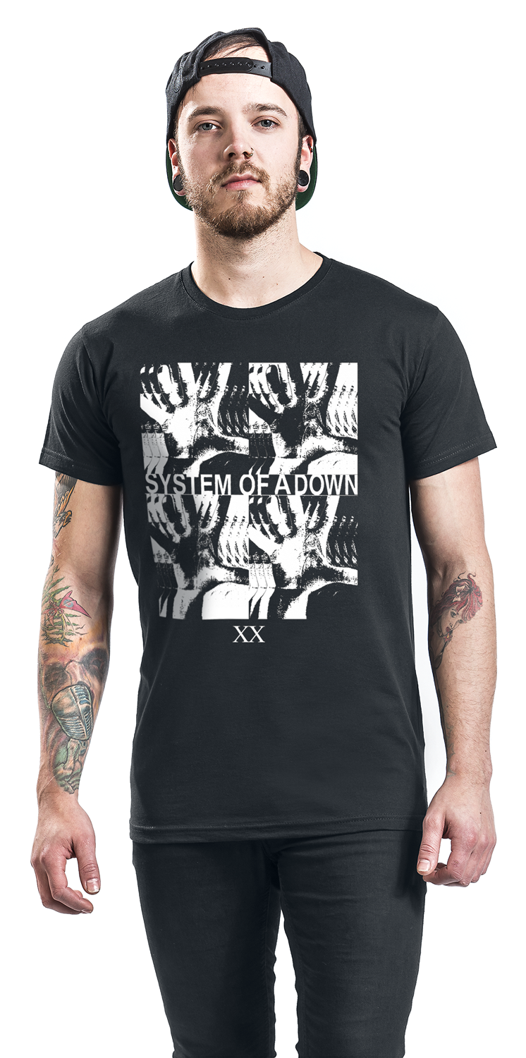 System Of A Down Blackout T-Shirt schwarz - 20.01% Rabatt