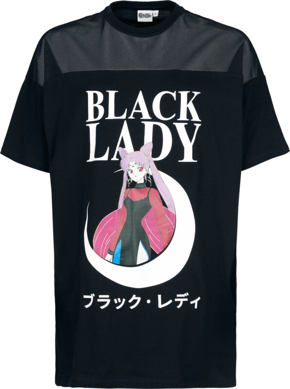 Levně Sailor Moon Black Lady Dámské tričko černá