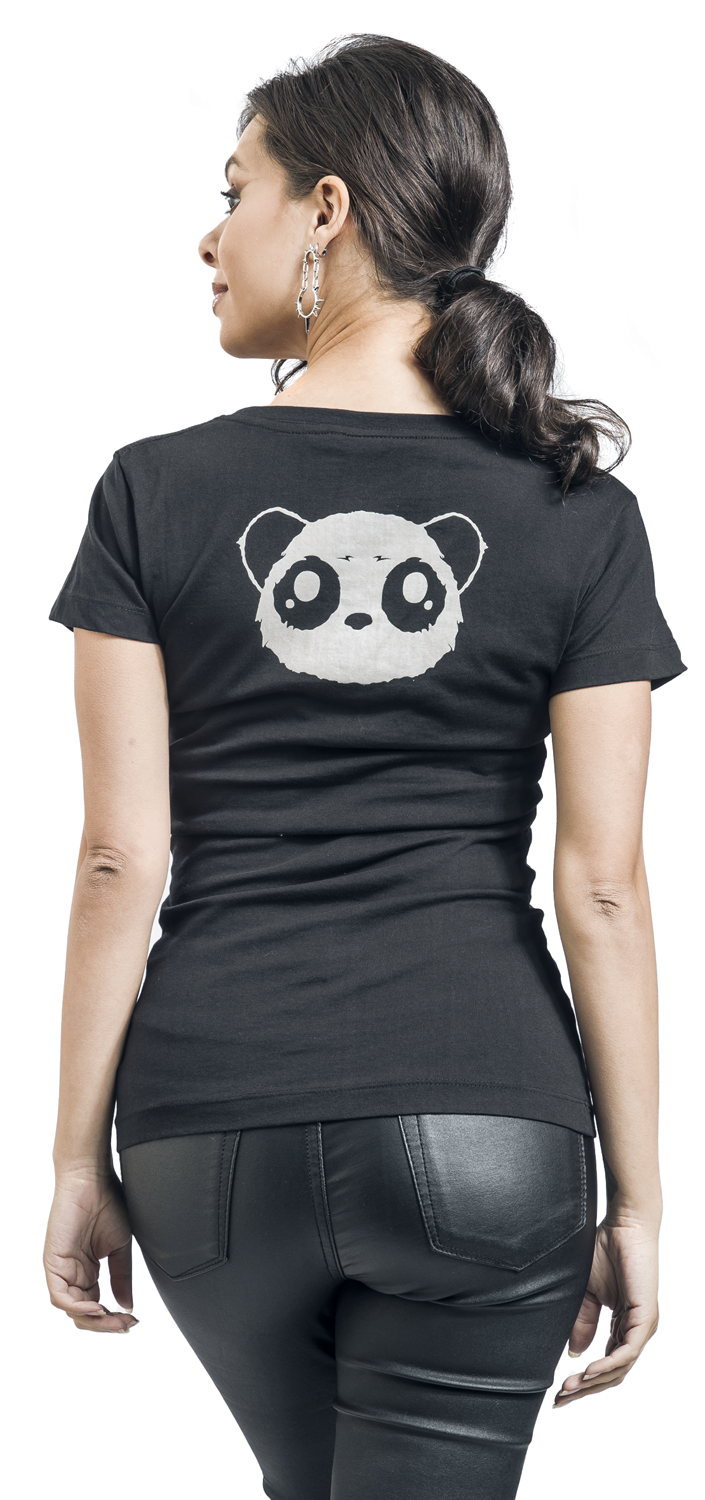 Cupcake Cult Voodoo Panda T-Shirt T-Shirt schwarz