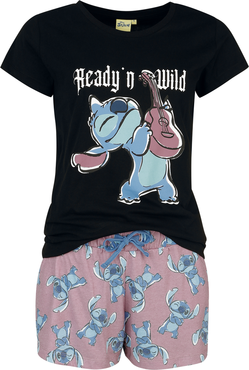 Lilo & Stitch Disney Pyjama - Ready 'n' Wild - for Women - multicolour