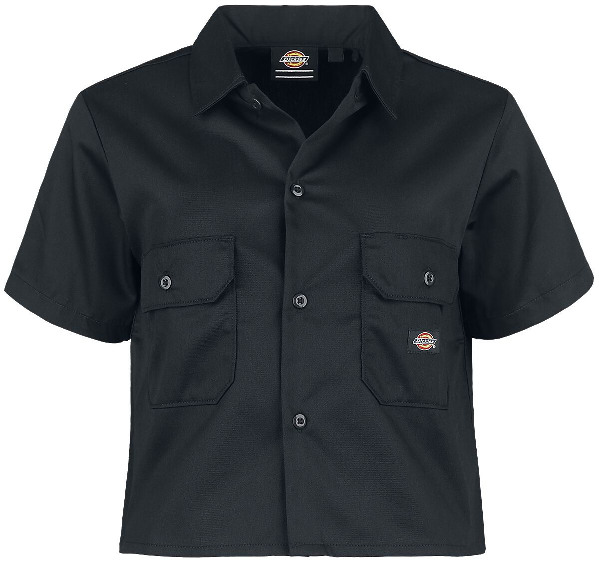 Chemise manches courtes de Dickies - Work Shirt - XS à XL - pour Femme - noir