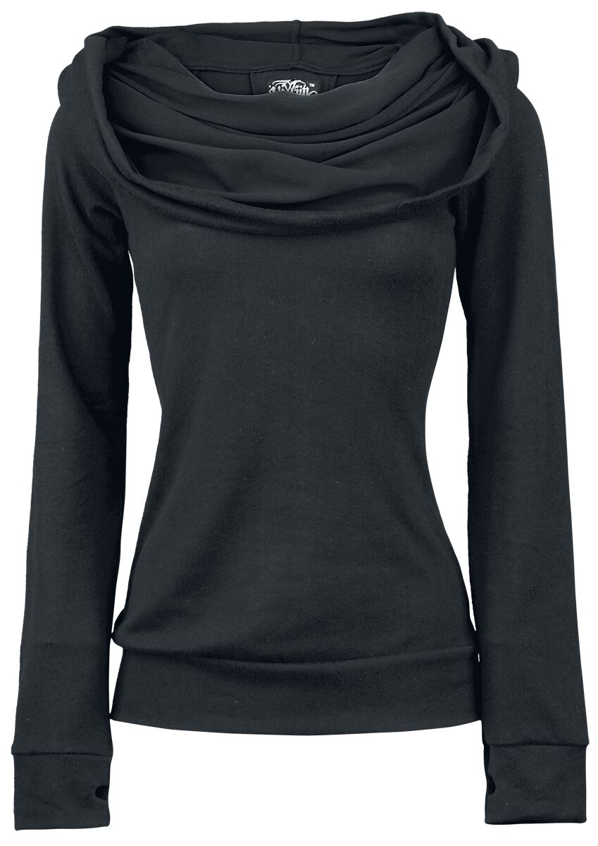 Sweat-shirt à capuche Gothic de Vixxsin - Rest - XS à XXL - pour Femme - noir