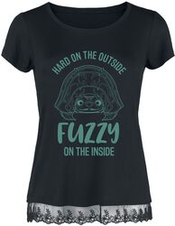 Hard on the outside - Fuzzy on the inside