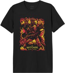 3 - Heroes And Monsters, The Witcher, T-Shirt