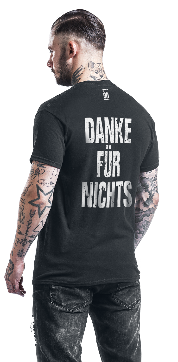 Böhse Onkelz Dank Für Nichts T-Shirt schwarz