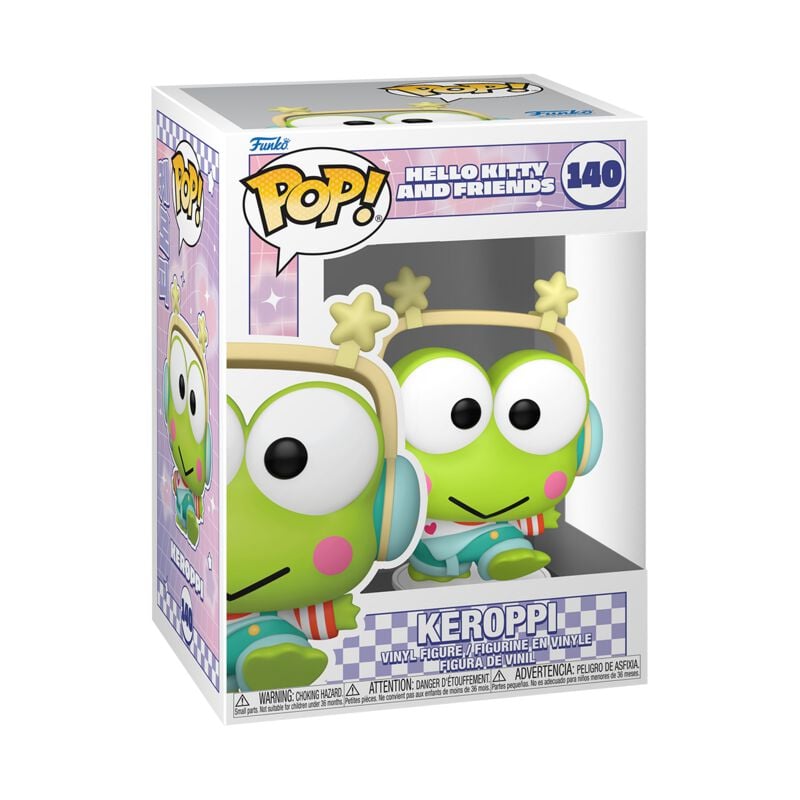 0889698905923 - And Friends - Keroppi K-Pop Vinyl Figur 140 Funko Pop! multicolor
