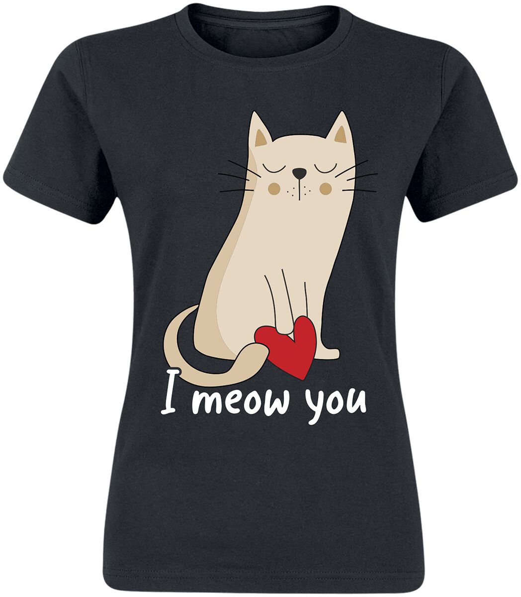 Tierisch I Meow You T-Shirt schwarz Tierisch I Meow You T-Shirt schwarz
