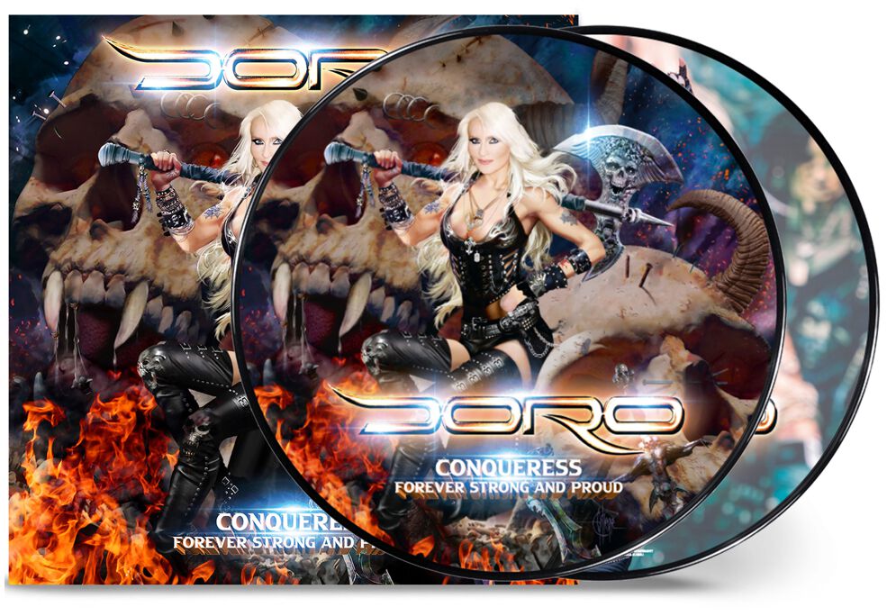 Conqueress - Forever Strong And Proud von Doro - 2-LP (Gatefold, Limited Edition, Picture)