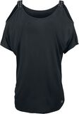 Offshoulder Shirt, Black Premium by EMP, T-Shirt
