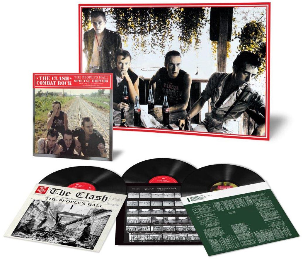 The Clash Combat rock - The people's hall Special Edition LP multicolor