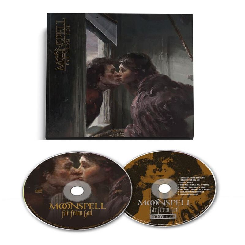 Far from God von Moonspell - 2-CD (Mediabook)