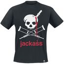 Skull & Knife, Jackass, T-Shirt