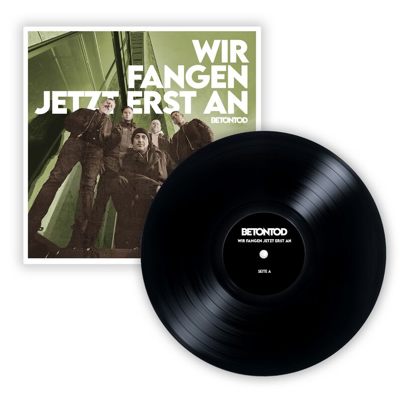 Wir fangen jetzt erst an! von Betontod - LP (Standard)
