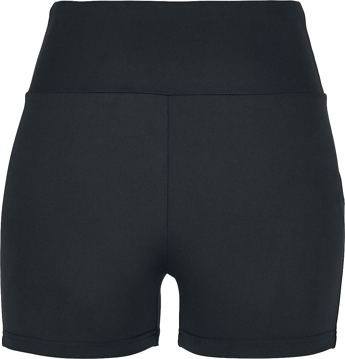 Urban Classics Hotpant - Ladies High Waist Short Cycle Hot Pants - XS bis XL - für Damen - Größe XL - schwarz