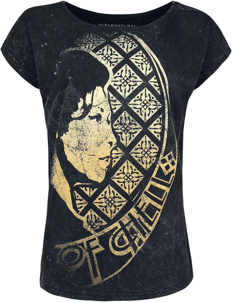 T-Shirt Manches courtes de Supernatural - Abbadon - S à XXL - pour Femme - noir